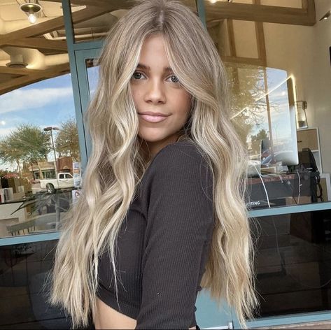 Womens Highlights Blonde, Blonde Hair With Brown Dimension, Blonde Hair Color Ideas Highlights Lowlights, Non Dimensional Blonde, Blonde Balayage For Cool Skin Tone, Hair Color Ideas Red Brown Blonde, Ashy Fall Blonde, Honey Blond Highlight On Brown Hair, Low Matinance Blonde