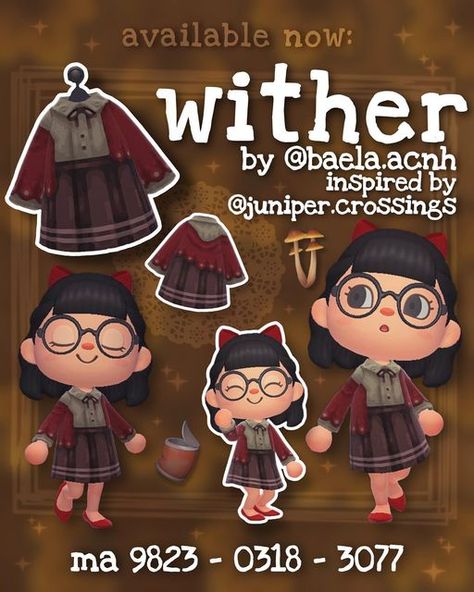 Acnh Vintage Clothes, Animal Crossing Vintage Clothes, Tailor Shop Animal Crossing, Creator Id Animal Crossing Clothes, Animal Crossing Outfits Ideas, Anch Custom Designs Clothes, Animal Crossing Top Designs, Acne Outfit Codes, Grunge Acnh Clothes