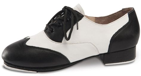 Applause Black and White Spectator Tap Shoe (12WIDE) 1950s Fashion Shoes, Tap Dancing Shoes, Tap Dance Shoes, 1940s Shoes, Mens Dance, Vintage Style Shoes, Latin Shoes, Purple Spring, Saddle Shoes