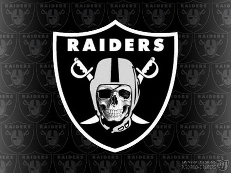 Raiders Skull Logo Black Poems, Raiders Tattoos, Oakland Raiders Wallpapers, Oakland Raiders Images, Oakland Raiders Fans, Nfl Art, Raiders Nation, Raiders Wallpaper, Raiders Stuff