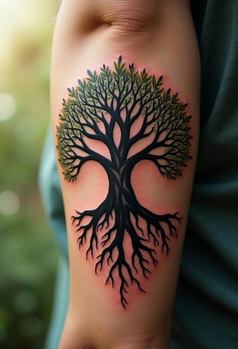 Sisu Tattoo, The Tree Of Life Tattoo, Tree Of Life Tattoos, Best Cover Up Tattoos, Symbol Of Growth, Natural Cycles, Unique Wrist Tattoos, Healing Tattoo, Tattoos Inspiration