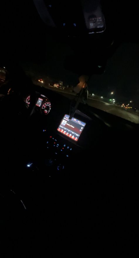 Late Night Car Pics, Car Pics At Night, Inside A Car At Night, Late Night Drive Snap, Car Passenger Seat View, Night Drive Pictures, In A Car Aesthetic, Late Night Car Rides Aesthetic, Late Night Car Snaps