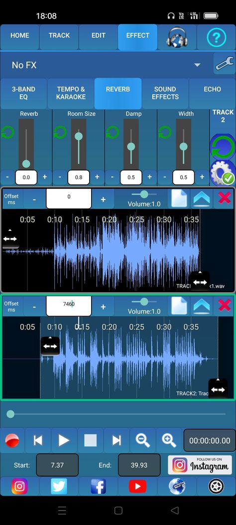 Get Audiosdroid Audio Studio app on #googleplay #appstore #AppGallery #mix #reverb #Karaoke #music #audio #studio #flanger #bass #equalizer #fx #echo #pitch #tempo #track #sound #microphone #mic #record #effect #song #sing #album #mp3 #wav #320kbps Studio App, Audio Studio, Music Visualization, Hell On Wheels, Digital Data, Song Download, Mp3 Song Download, Guitar Tabs, Equalizer