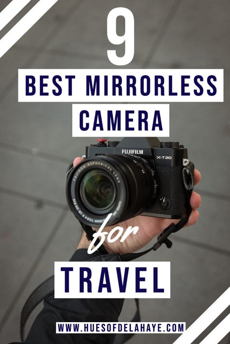 Best Mirrorless Cameras for Travel 2021, Mirrorless camera are smaller compact cameras compared to DSLR, interchangeable lens and great image quality, lighter weight for travel. best mirrorless camera, a list of the Best mirrorless cameras for travel, best mirrorless cameras for beginners, photography, bloggers and more. mirrorless camera setup for travel Best Camera Lenses For Travel, Best Mirrorless Camera For Portraits, Mirrorless Camera Beginner, Best Beginner Camera, Mirrorless Camera Photography Tips, Canon Mirrorless Camera, Best Cameras For Photography, Best Camera For Travel, Mirrorless Camera Photography