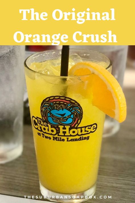 Orange Crush Recipe, Orange Crush Drink, Orange Crush Cocktail, Friday Cocktails, Boat Snacks, Frozen Drink Recipes, Frozen Cocktail Recipes, Crab House, Summer Eats