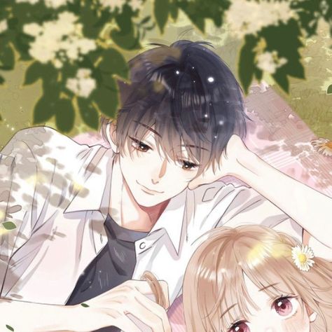 Hidden Love Manhua Matching Icon, Hidden Love Manhua, Profiles Aesthetic, Kawaii Boy, Discord Pfp, Romantic Anime Couples, Hidden Love, Avatar Couple, Anime Love Couple