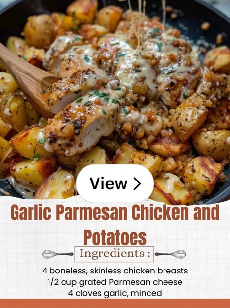 See the full post on Lemon8 Recipe With Chicken And Potatoes, Chicken And Baby Potatoes Recipes, Garlic Parm Chicken And Potatoes, Chicken And Potatoes Recipes Baked, Chicken Potatoes Recipes, Chicken And Potato Recipes, Lemon Garlic Parmesan Chicken, Chicken And Potatoes Recipes, Sheet Pan Chicken And Potatoes