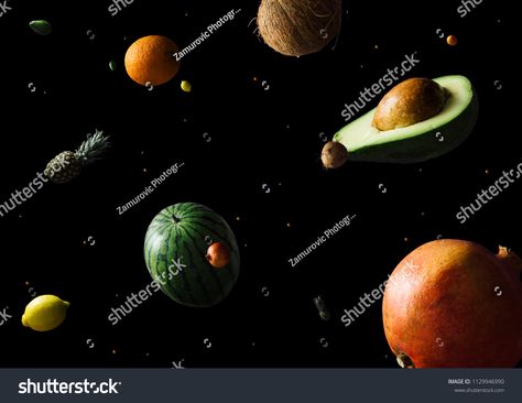 Space or planets universe cosmic abstract background. Abstract fruit background. Creative space. Summer food concept. cosmic#abstract#background#Space Fruit Planet, Fruit Background, Abstract Fruit, Stock Photos Funny, Background Space, Photos Funny, Space Planets, Food Concept, 3d Background