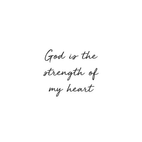 God Is The Strength Of My Heart, God Is Always With Me, Psalm 73, Christian Facebook Cover, Small Girly Tattoos, God Tattoos, Tattoo Fails, Recovery Quotes, Gods Hand