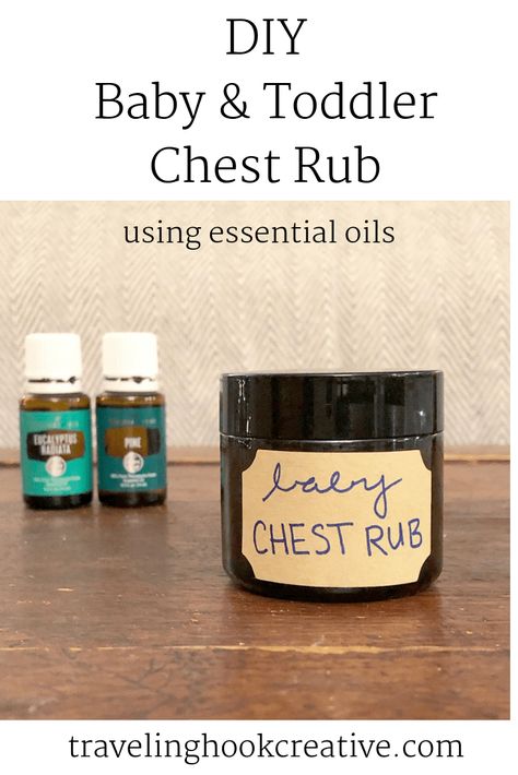 Quick and Easy DIY Baby/Toddler Chest Rub using Essential Oils Baby Vicks Vapor Rub, Baby Vicks, Essential Oils For Cough, Vicks Vapor Rub, Essential Oils For Babies, Chest Rub, Are Essential Oils Safe, Essential Oils For Kids, Vapor Rub