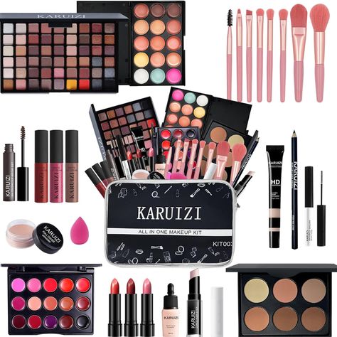 Makeup Kit All-in-one Makeup Gift Set for Women Full Kit, Eyeshadow Palette, Lip Gloss Set, Lipstick, Blush, Foundation, Concealer, Mascara, Eyebrow Pencil,Include Brush Set(KIT019)
Amazon Affiliate Concealer Mascara, Starter Makeup, Girls Makeup Set, Makeup Set For Beginners, Travel Makeup Kit, Makeup Gift Set, Lipstick Blush, Powder Lipstick, Lipstick Palette