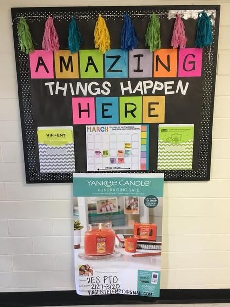 PTO and PTA Leaders & Volunteers | Facebook Pto Bulletin Board, Pta Bulletin Boards, Pta Board, Pto Board, Pto Today, School Pto, Bulletin Board Ideas, Bulletin Board Decor, Create Ads