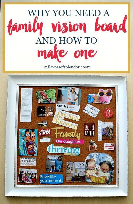 Making a family vision board is not only a fun way to spend time with your husband, but allows you both to get on the same page about where you see yourselves going as a family and how to get there. Click... Family Vision Board, Family Vision, Vision Board Ideas, Family Over Everything, Stick Family, Vision Board Party, Goal Board, Making A Vision Board, Creating A Vision Board