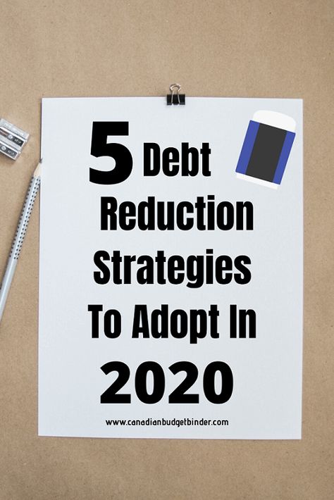 Using these debt reduction strategies in 2020 will kick-start your debt-free journey as it has for us over the past six years since becoming mortgage free. #debt #debtreduction Debt Reduction Plan, Debt To Income Ratio, Retirement Savings Plan, Finance Lessons, Mortgage Free, Financial Motivation, Debt Reduction, Credit Card Application, Debt Repayment