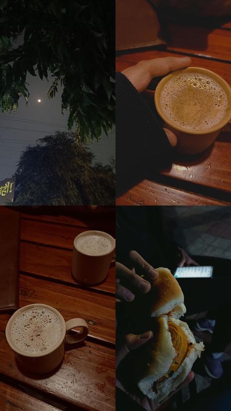 Coffee At Night Instagram Story, Best Friend Coffee Pictures, Coffee With Love Couple, Vada Pav Aesthetic, Coffee Date Story Instagram, Fake Coffee Date Snap, Coffee Snap Night, Lunch Date Instagram Story, Vada Pav Snapchat