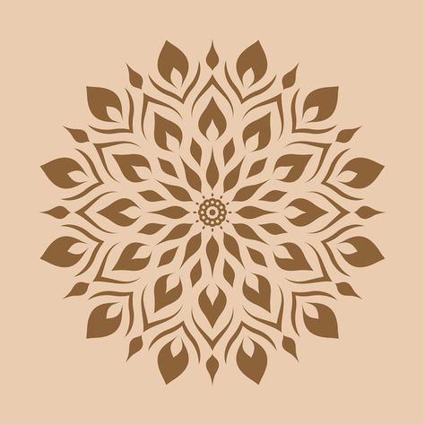 Mandala Vector Design Art Illustrations, Yoga Pattern Design, Islamic Mandala Pattern, Mandala Art Illustration, Indian Mandala Design, Mandala Logo Design Ideas, Vector Design Pattern, Diwali Pattern Design, Mandala Illustration Art