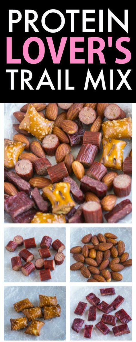 Easy DIY Protein Lover's Trail Mix- Customisable and perfect for any weather! One of the most popular pins! {gluten free, low carb, simple + easy recipe}- thebigmansworld.com Softball Snacks, Most Popular Pins, Trail Food, Trail Mix Recipes, Camping Snacks, Hiking Snacks, Colorado Trip, Hiking Food, Random Recipes