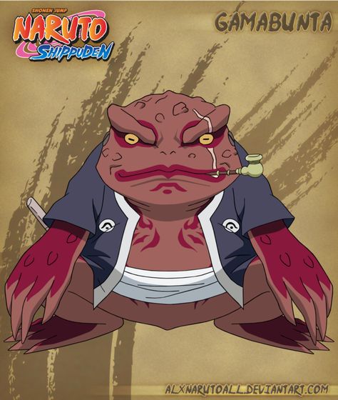 Gamabunta by alxnarutoall Naruto Toad, Mount Myoboku, Toad Wallpaper, Naruto Frog, Naruto Summoning, Naruto Quiz, Frog Illustration, Naruto Tattoo, Wallpaper 1920x1080