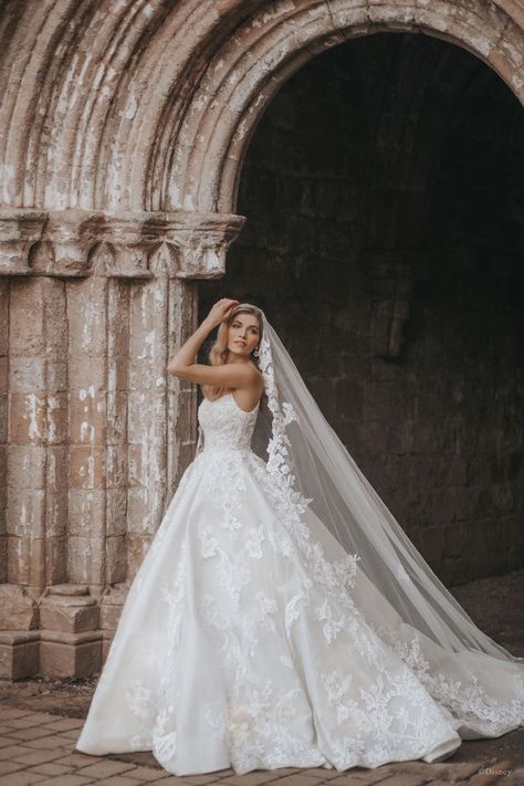 Disney Wedding Dress Collection, Disney Princess Wedding Dresses, Disney Wedding Dresses, Fairy Tale Wedding Dress, Kleinfeld Bridal, Allure Bridals, Wedding Dresses Strapless, Wedding Dress Sizes, Allure Bridal