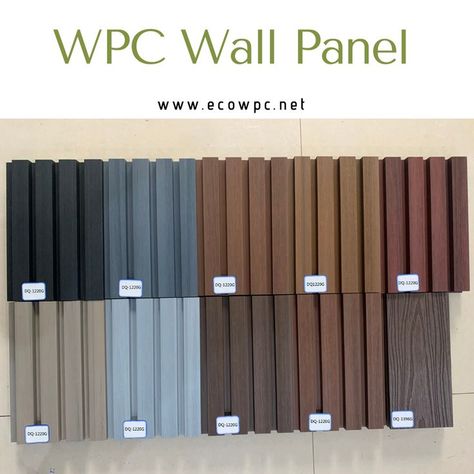 Cladding Panels Exterior, Pvc Wooden Wall Panels Designs, Wpc Louvers Exterior Elevation, Wpc Design Interior, Biding Wall Design, Cladding Bedroom Wall, Wpc Louvers Interior, Wpc Wall Panel Bedroom, Wpc Wall Design