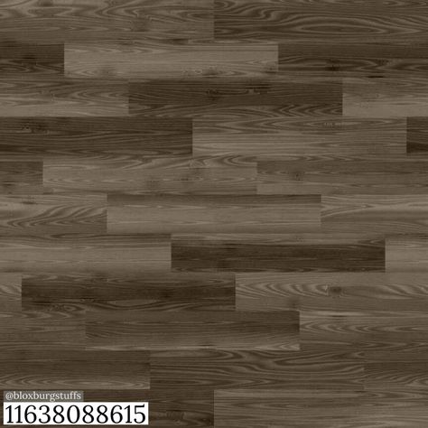 Floor Wallpaper Wood, Dark Brown Wood Floors, Beach House Layout, Floor Parquet, Codes Wallpaper, Bloxburg Beach House, Modern Decals, Wood Floor Texture, Kitchen Decals