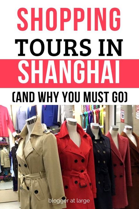 Why you have to shop in Shanghai! #shopping #shanghai #chinatravel Shanghai Shopping, Retirement Travel, Best Vacation Destinations, Cheap Shopping, Best Vacation Spots, Beautiful Travel Destinations, Top Travel Destinations, China Travel, Travel Deals