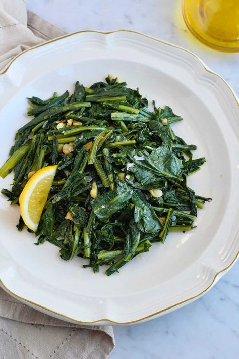 Sautéed Dandelion Greens | Eat Well Enjoy Life How To Eat Dandelions, Dandelion Recipes Greens, Dandelion Greens Recipe, Dandelion Greens Recipes, Veggie Side Dish Recipes, Dandelion Greens, Dinner Bell, Dandelion Recipes, Onion Recipes