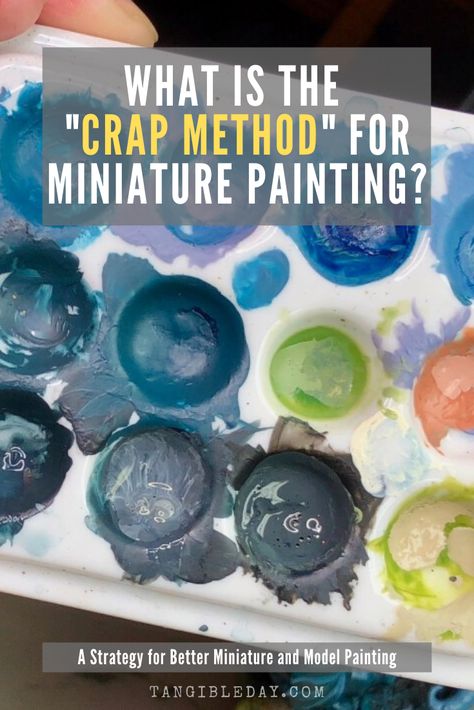 It’s always a good idea to go into a painting project with a plan. In painting miniatures, I’ve been toying around with our own mnemonic for an easy method to remember a useful workflow. If you’re a miniature painter, a scale model hobbyist, this post may enlighten you. Let’s figure out how the CRAP method can help you paint miniatures. #paintingminiatures #miniaturepainting #howtopaintminis #tabletopgaming #boardgames Model Painting Techniques, How To Paint Miniatures, Painting Miniatures Figures, Dnd Miniatures Painting, Miniature Painting Ideas, Paint Miniatures, Hobby Desk, Painting Miniatures, Miniature Plates