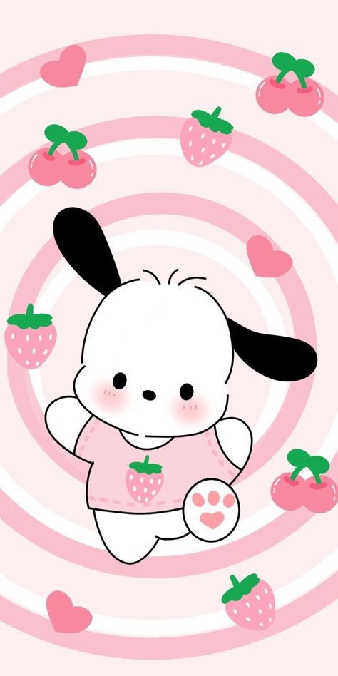 Walpaper Hello Kitty, My Melody Wallpaper, Iphone Wallpaper Kawaii, Hello Kitty Backgrounds, Hello Kitty Drawing, Hello Kitty Art, Sanrio Wallpaper, Hello Kitty Iphone Wallpaper, Cute Patterns Wallpaper