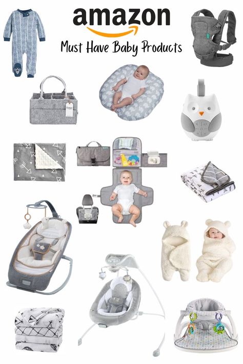 Amazon offers a user-friendly platform with a wide range of baby products to choose from. Their registry feature allows you to add items with ease, personalize your list, and share it with family and friends. Additionally, they often provide discounts and perks for registry users, making it a convenient and cost-effective option for new parents like you. Baby Amazon Must Haves, Amazon Baby Must Haves, Baby Boy Registry, Baby Items Must Have, Cribs Baby, Baby Bouncers, Gift Ideas For Anyone, Baby Nursery Closet, Graco Baby