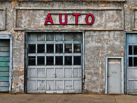 Abandoned Auto Shop. Abandoned auto repair shop in a derelict part of the city , #spon, #Shop, #auto, #Abandoned, #Auto, #repair #ad Car For Teens, Mechanic Shop, Auto Shop, Auto Body Shop, Old Garage, Mechanic Garage, Old Gas Stations, Auto Repair Shop, Garage Shop