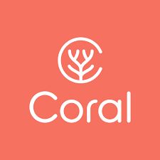 Coral - Steven Vuong Design Coral Logo, San Clemente, Pinterest Logo, The Project, Brand Design, Visual Identity, Color Palette, Branding Design, Lab