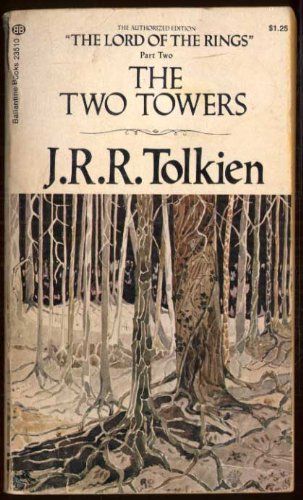 Again, Tolkien's own artwork made for the best paperback covers ever. This forest was so evocative to a twelve year old boy. The Two Towers Book, Jrr Tolkien Books, J.r.r. Tolkien, Ace Books, Two Towers, Tolkien Books, Tolkien Art, J R R Tolkien, The Two Towers