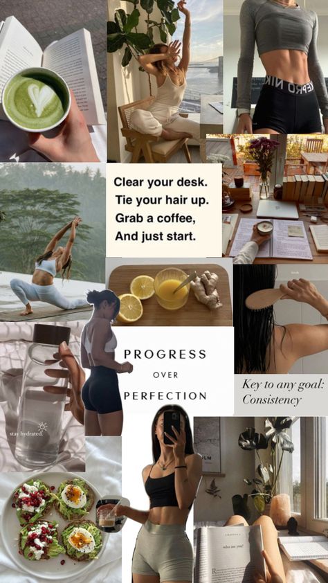 Healthy Fit Woman Aesthetic, Clean Luxury Aesthetic, Morning Routine Productive, Healthy Mood, Clean Lifestyle, Vision Board Inspiration, Healthy Lifestyle Motivation, Study Motivation Inspiration, Healthy Girl