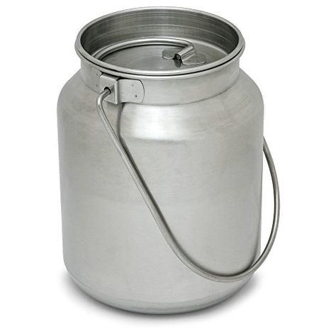 Lindys Stainless Steel Gallon Jug Silver -- Be sure to check out this awesome product. Bug Out Kit, Steel Bucket, Gallon Jars, Emergency Prepping, Camping Survival, Survival Prepping, Wine Accessories, Emergency Preparedness, Milk Jug