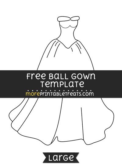 Free Ball Gown Template - Large Free Princess Dress Pattern, Diy Ball Gown Skirt, Ball Gown Skirt Sewing Pattern, Barbie Ball Gowns Free Pattern, Princess Dress Sewing Pattern Free, Diy Prom Dress Pattern Free, Free Barbie Sewing Patterns Ball Gowns, Princess Sewing Pattern, Diy Ball Gown How To Make