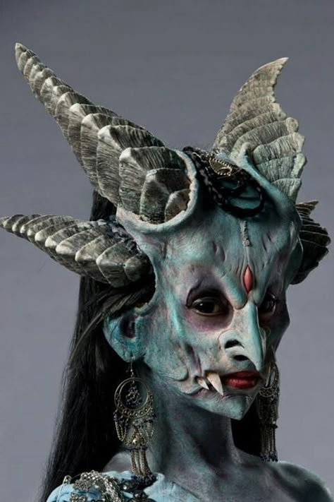 SYFY FACE OFF IMAGES | Pinned by Kayla France Syfy Face Off, Face Off Makeup, Face Off Syfy, Dragon Makeup, Fantasy Make-up, Monster Makeup, Prosthetic Makeup, Movie Makeup, Special Makeup