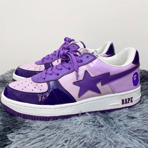 Bapesta Shoes, Bape Shoes, Trendy Shoes Sneakers, Dr Shoes, Nike Fashion Shoes, Pretty Shoes Sneakers, Kawaii Shoes, Cute Nike Shoes, Cute Sneakers