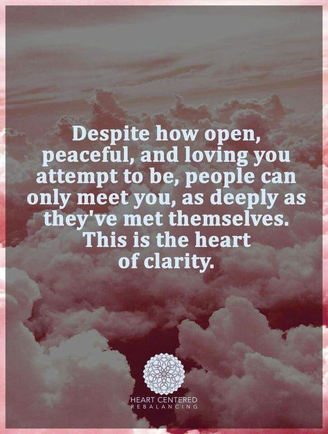 Despite how open, peaceful, and loving you attempt to be, people can only meet you, as deeply as they've met themselves. The is the heart of clarity. ... hmm, makes one think! Shallow People, Soul Poetry, Common Sense, People Quotes, Soul Food, Inner Peace, The Words, Spiritual Quotes, Inspirational Words