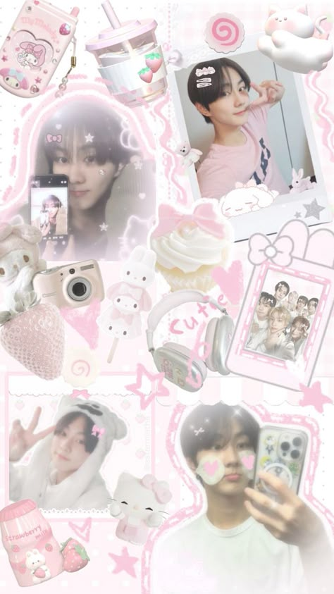 Req: sunnies <33 #jungwon #jungwonpinkwallpaper #jungwonwallpaper #cute #aesthetic #icons #pink Fake Boyfriend Video Call, Pink Walpaper, Icons Pink, Cute Lockscreens, Jelly Wallpaper, Kpop Iphone Wallpaper, Pink Aura, Kpop Drawings, Iphone Wallpaper Themes