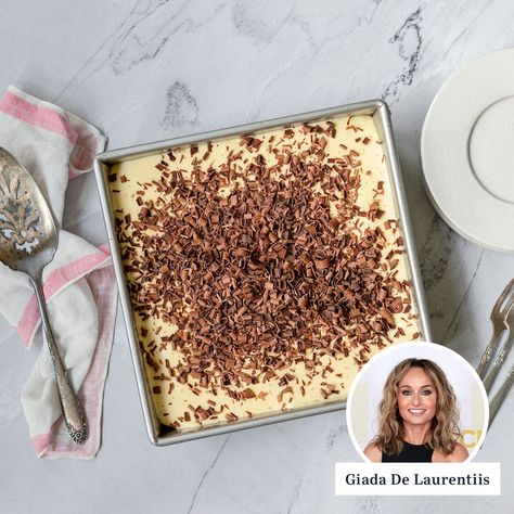 Tiramisu Recipe Giada, Tiramisu Recipes, Giada De Laurentiis Recipes, Easy Tiramisu Recipe, Giada Recipes, Recipes For Desserts, Make Ahead Desserts, Holiday Favorite Recipes, Taste Of Home Recipes