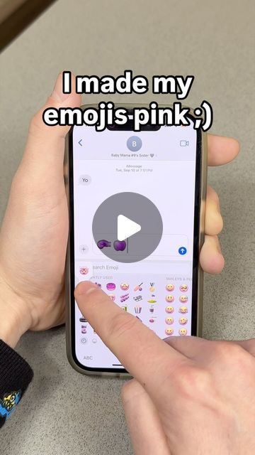 Amin Tips on Instagram: "Follow me @amintips for more tips! Here’s an iPhone trick to change your emoji colors 🤫 #iphonetricks #lifehacks #lifetips #tech #iphone" Phone Tricks, Iphone Tricks, Iphone Secrets, Computer Hacks, Phone Info, Phone Things, Ipad Hacks, Money Gifts, Creative Money Gifts