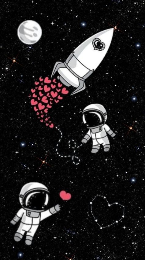 Arte Aries, Astronaut Drawing, Astronaut Wallpaper, Cute Blue Wallpaper, Iconic Wallpaper, Pretty Backgrounds, Cute Simple Wallpapers, Trendy Wallpaper, Backgrounds Phone Wallpapers