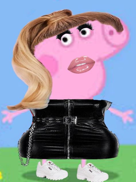 Slay version of peppa pig😂 Pig Meme, Meme Search, Peppa Pig Memes, George Pig, Peppa Pig, To Share, Memes