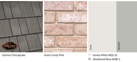 Peach Brick Exterior Color Schemes, Front Door Colors With Pink Brick, Rose Brick House Exterior, Light Pink Brick House Exterior, Pink Brick Exterior Color Schemes, Peach Brick House Exterior, Peach Brick House Exterior Color Schemes, Pink Brick Exterior, Pink Brick House Exterior