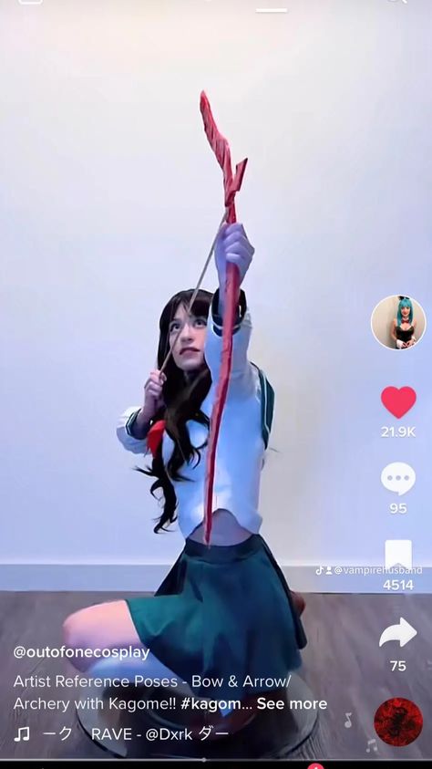 Holding An Arrow Reference, Bow And Arrow Reference, Bow And Arrow Poses Reference, Bow Poses, Bow Drawing, Low Angle Shot, Bow Pose, Pose References, Bow And Arrow