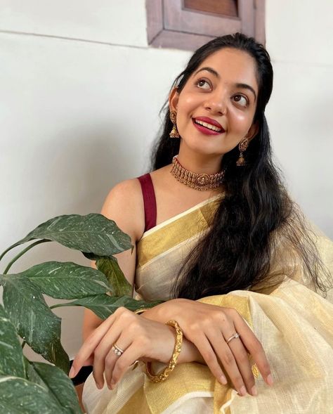 Ahaana Krishna, Kerala Saree, Beautiful Saree, Simply Beautiful, Kerala, Krishna, Saree, Interior Design, On Instagram