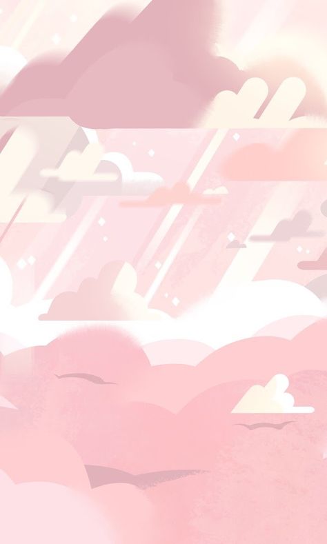 Pink Scenery, Wallpaper Crystal, Steven Universe Background, Cartoon Stars, Universe Wallpaper, Steven Universe Wallpaper, Rebecca Sugar, Aesthetic Phone Wallpaper, Iphone Background Aesthetic