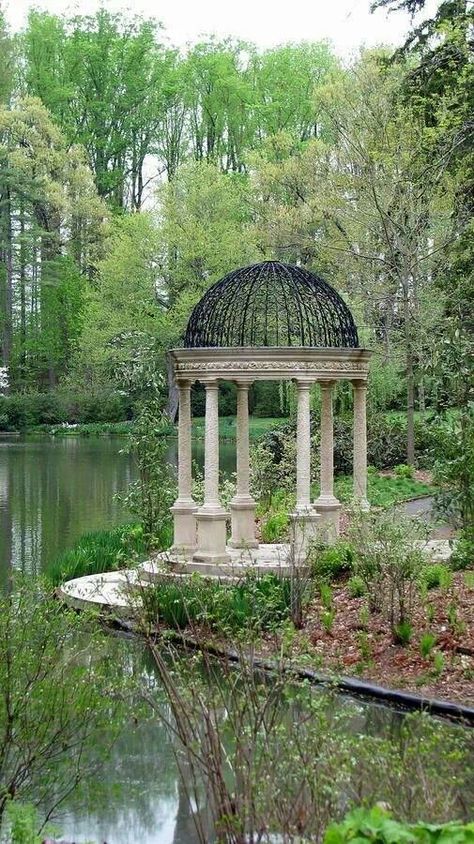 Longwood Gardens- Pennsylvania Easy Patio, Beautiful Home Gardens, Building A Pergola, Longwood Gardens, Garden Gazebo, Patio Gazebo, Viria, Garden Oasis, Pergola Designs