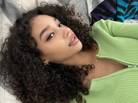 Notti Osama, Foto Baby, Feminine Beauty, Dream Hair, Curly Girl, Pretty Selfies, Aesthetic Hair, Brown Skin, Pretty Face